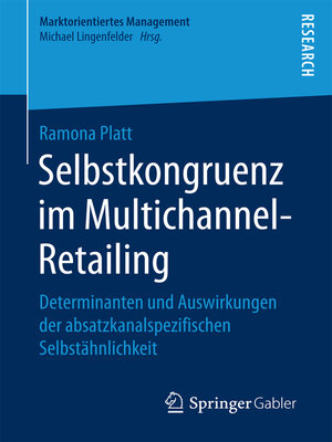 cover image of Selbstkongruenz im Multichannel-Retailing